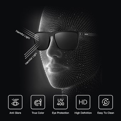 Sunglasses for Lightweight  Frame UV400 Protection Square Sun Glasses